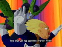 une photo d'Ã©cran de Dragon Ball Z - Budokai sur Nintendo Gamecube